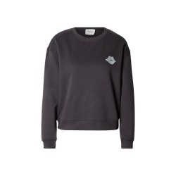 Pepe Jeans Sudadera Letha Gris Oscuro Washed Black Mujer