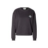 Pepe Jeans Sudadera Letha Gris Oscuro Washed Black Mujer
