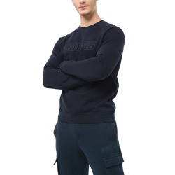 Guess Sudadera New Aldwin Sweatshirt Azul Oscuro Hombre