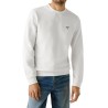 Guess Sudadera Con Parche De Logo Basic Sweatshirt Gris Hombre