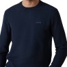 Guess Jersey Kalil Logo Embro Azul Oscuro Hombre