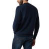 Guess Jersey Kalil Logo Embro Azul Oscuro Hombre