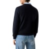 Guess Jersey Karim cn Piquet Stitch Azul Oscuro Hombre
