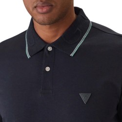 Guess Polo Nolan ss Polo Azul Oscuro Hombre