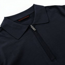 Guess Polo Kadir Tech Stretch Polo Azul Marino Hombre