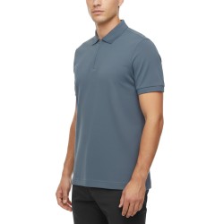 Guess Polo Kadir Tech ss Polo swtr Gris Hombre