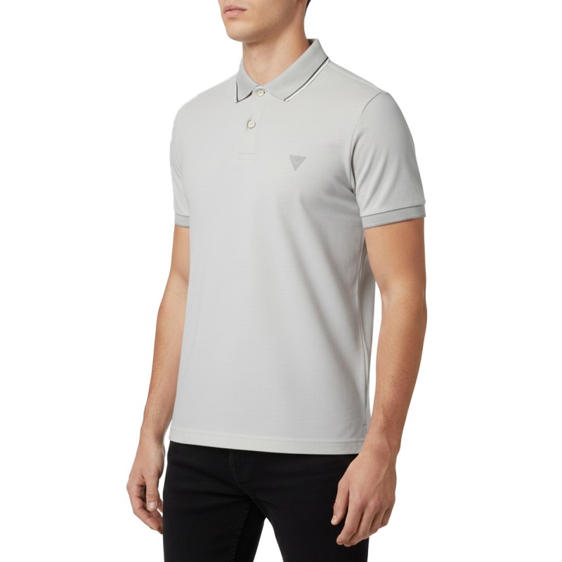 Guess Polo Nolan SS Polo Gris Hombre