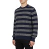 Guess Jersey Kito Stitched Stripes Azul Oscuro Hombre
