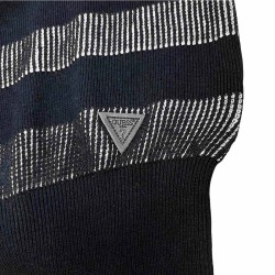 Guess Jersey Kito Stitched Stripes Azul Oscuro Hombre