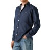 Pepe Jeans Camisa Classic Azul Oscuro Denim Hombre