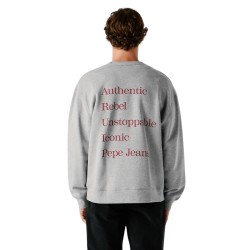 Pepe Jeans Sudadera Garret Gris Marl Grey Hombre