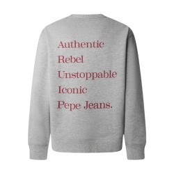 Pepe Jeans Sudadera Garret Gris Marl Grey Hombre