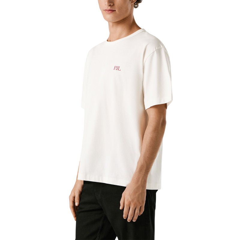 Pepe Jeans Camiseta Garret Blanco Off Whrite Hombre