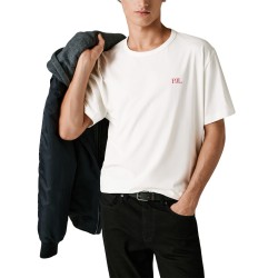 Pepe Jeans Camiseta Garret Blanco Off Whrite Hombre