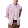 Calvin Klein Camisa Con Botones Oxford Clásica A Rayas Rosa Orchid Haze Hombre