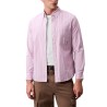 Calvin Klein Camisa Con Botones Oxford Clásica A Rayas Rosa Orchid Haze Hombre