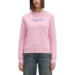 Tommy Hilfiger Sudadera Logo 1 Rosa Light Pink Mujer