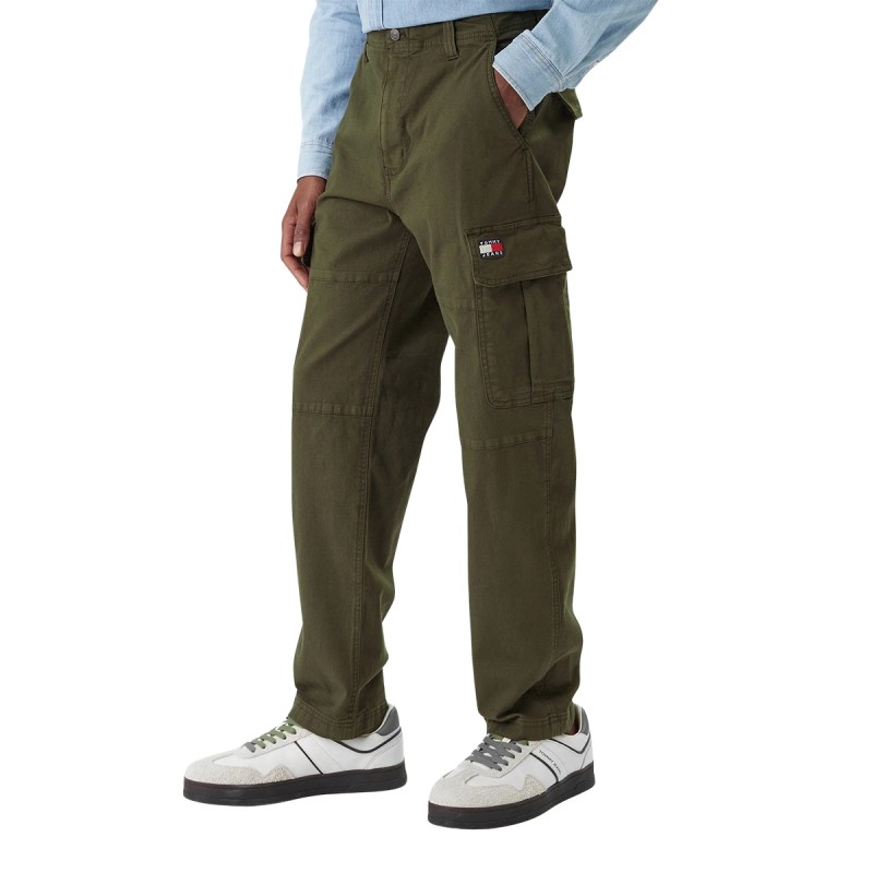 Tommy Hilfiger Pantalón Casual Cargo Sonny Cotton Verde Dark Greenery Hombre