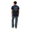 Tommy Hilfiger Camiseta Reg Sign Azul Dark Night Navy Hombre