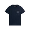 Tommy Hilfiger Camiseta Reg Sign Azul Dark Night Navy Hombre