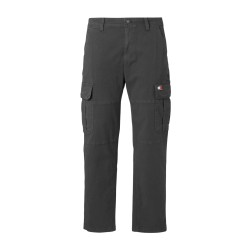 Tommy Hilfiger Pantalón Casual Cargo Sonny Cotton Gris Oscuro Washed BlackHombre