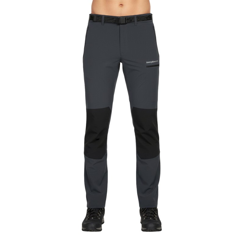 Trangoworld Pantalón Trekking Drohmo Df Gris Ebony Hombre