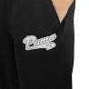 Puma Pantalón Chándal Essentials+ Script High Waist Straight Negro Black Mujer