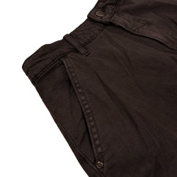 Guess Pantalón Vaquero Zoya Wide Leg Marrón Mujer