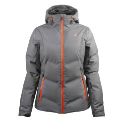 Joluvi Chaqueta Esquí Ampezzo W Gris Charcoal Mujer