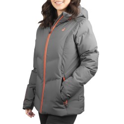Joluvi Chaqueta Esquí Ampezzo W Gris Charcoal Mujer
