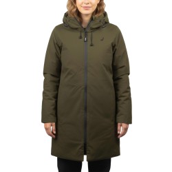 Joluvi Chaqueta Impermeable Stormy W Verde Caza Negro Mujer