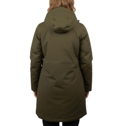 Joluvi Chaqueta Impermeable Stormy W Verde Caza Negro Mujer