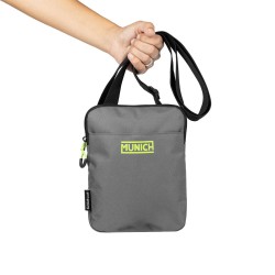 Munich Bolso Gym Sports Recycled Gris Grey Unisex