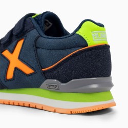 Munich Zapatilla Dash Kid VCO 167 Azul Oscuro Niño
