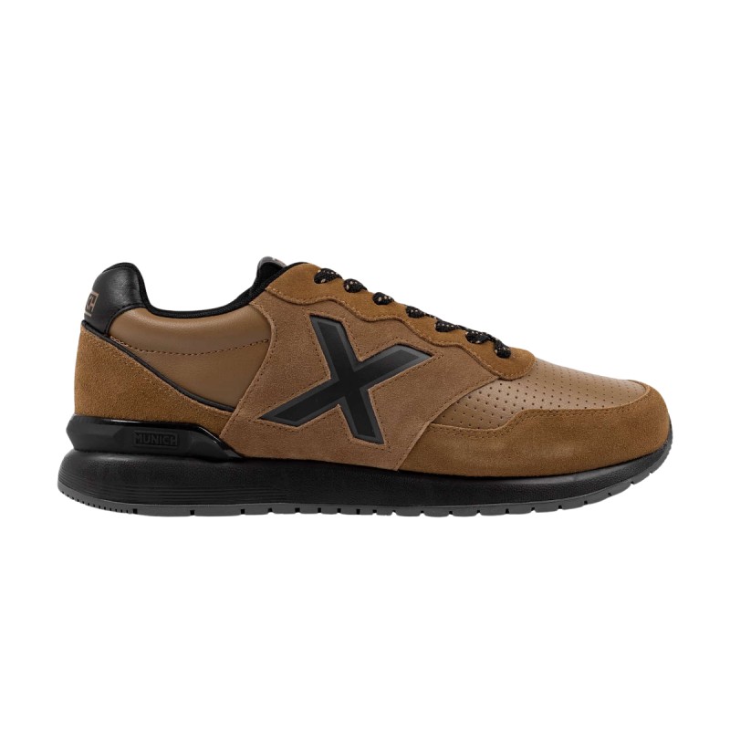 Munich Zapatilla Dash Premium 257 Marrón Hombre
