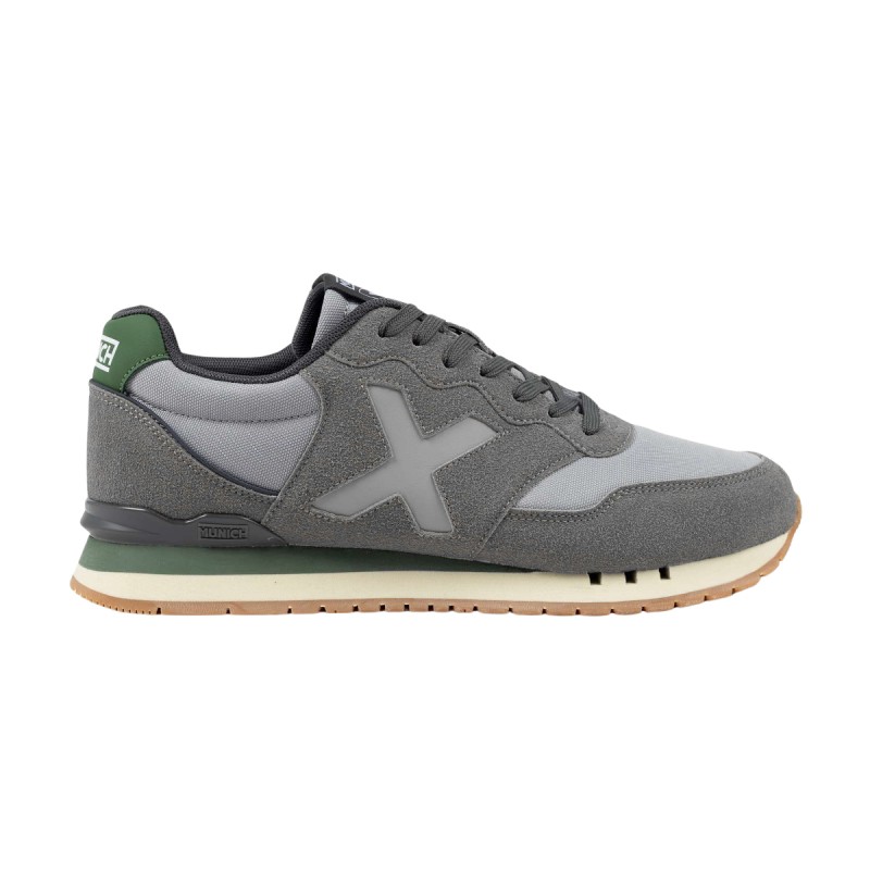 Munich Zapatilla Dash 62 Gris Verde Hombre
