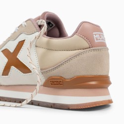 Munich Zapatilla Dash 268 Beige Mujer