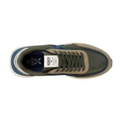 Munich Zapatilla Versus 105 Verde Beige Hombre