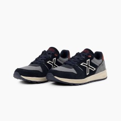 Munich Zapatillas 1030 83 Gris Azul Marino Hombre