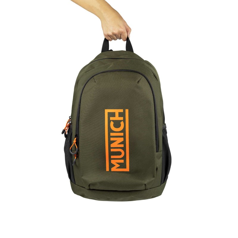 Munich Mochila Gym Sports Recycled Verde Naranja