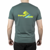 Trangoworld Camiseta Otur Verde Azulado Hombre