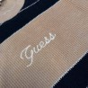 Guess Jersey Yarn Stripes Sweatsh Rayas Marrón Azul Oscuro Hombre
