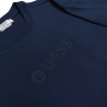 Guess Sudadera Scuba Luxe Sweatshirt Azul Oscuro Hombre