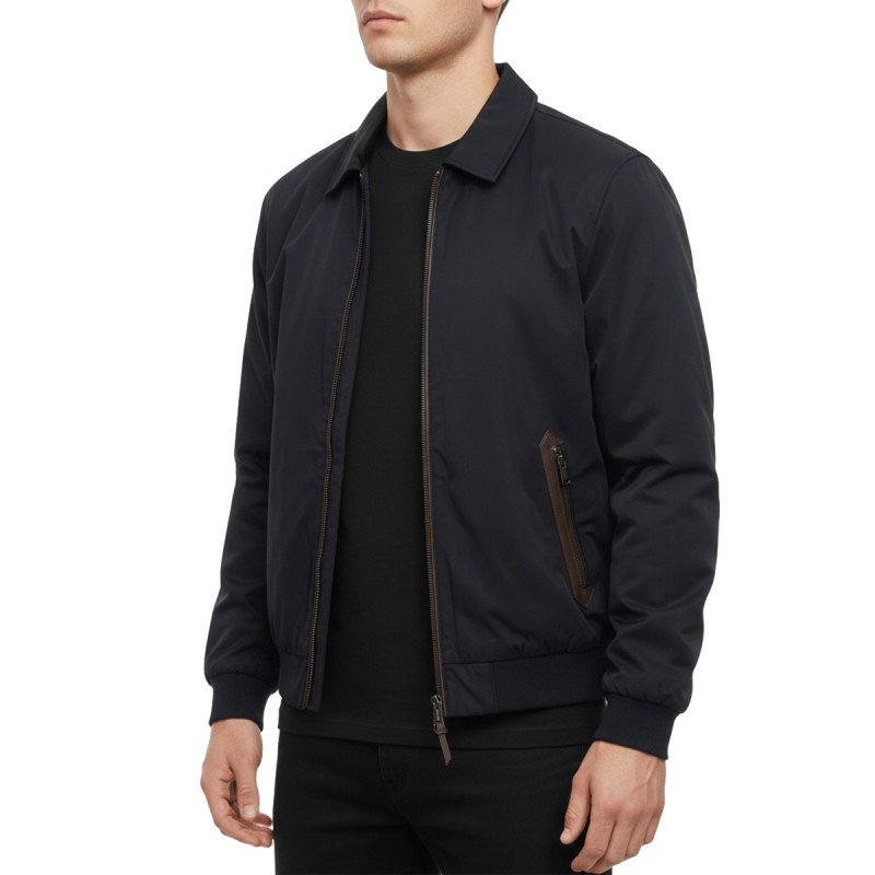 Guess Chaqueta Boomber Cortavientos Technical Azul Oscuro Hombre