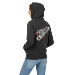 Guess Sudadera Hooded California Sweatshirt Gris Oscuro Mujer