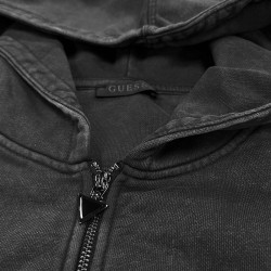 Guess Sudadera Hooded California Sweatshirt Gris Oscuro Mujer