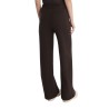 Guess Pantalón Chándal Nat Straight Leg Pant Marrón Oscuro Mujer