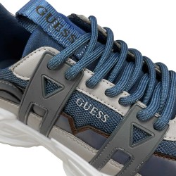 Guess Zapatilla Bellu Azul Gris Hombre