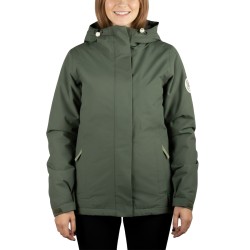 Ternua Chaqueta Impermeable Torngat Verde Deep Forest Mujer