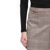 Guess Mini Falda Geraldine Mini Skirt Marrón Beige Mujer